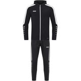 Jako Trainingsanzug Polyester Power mit Kapuze, Schwarz, 128