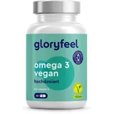 Omega 3 vegan Algenöl (life's® OMEGA) - 2000mg hochdosiert: 600mg DHA, 300mg EPA