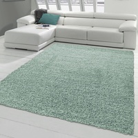 Teppich-Traum Flauschiger Shaggy Teppich | pflegeleicht & strapazierfähig | in Petrol/grün, Größe 120x170 cm