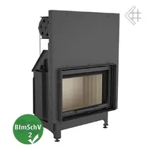 Kratki ZIBI Kamineinsatz Stahl Schwarz