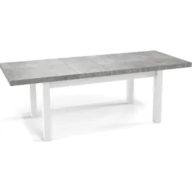 pphu meblokar karol wierczyski Moderner Ausziehtisch 170 x 78 x 90 cm grau