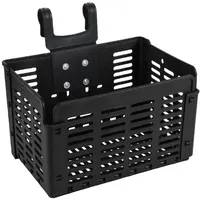 SOPOTUTU Fahrradkorb Vorne Faltbar aus Kunststoff Stabiler Klappkorb für Lenker Praktisches Fahrradzubehör für Alltag und Transport