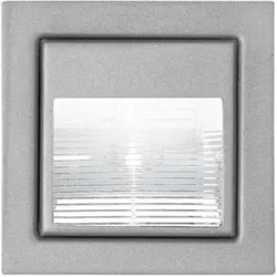 Brumberg Leuchten LED-Wand-EB-Leuchte alu Power-LED ws, 1W 00P3729W