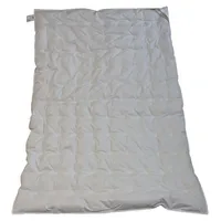 Betten Hofmann Hofmann Sommerdecke Daunendecke Punktstepp 135x200 cm 100% Daunen, - Schwarz