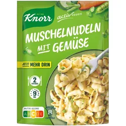 Knorr Activ Veggie Muschelnudeln mit Gemüse 172G