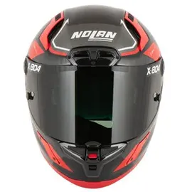 Nolan X-804 RS Carbon Maven, Integralhelm - Schwarz/Grau/Rot - XL