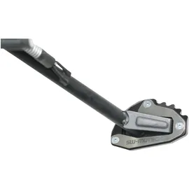SW-Motech Seitenständer Verbreiterung Schwarz/Silber