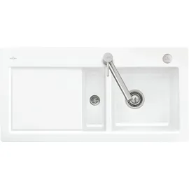 Villeroy & Boch Subway 60 flat rechts weiß alpin + Excenterbetätigung