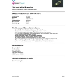 DFRobot FireBeetle Board-328P with BLE4.1