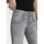 Herrlicher Boyfriend-Jeans "Shyra Tap Denim Grey Light Stretch", Damen, Gr. 26, N-Gr, grau (grau ash), Denim/Jeans, Obermaterial: 98% Baumwolle, 2% Elasthan, gerade 7/8-Länge, Jeans, High Waist mit Umschlagsaum