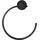Duravit D-Code Handtuchring Schwarz Matt 0099214600