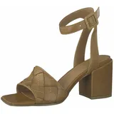 Marco Tozzi Damen 2-2-88308-28 Sandale mit Absatz, Cognac, 39 EU