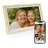 Xoro CPF 15 Zoll WiFi Digitale Bilderrahmen, 1920x1080 HD IPS Touch Display, 32GB Speicher, Automatische Rotation, Buchenholz, Teilen Sie Fotos sofort von überall aus