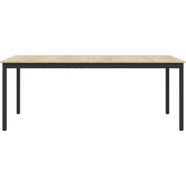 vidaXL Esstisch 80 x 80 x 75 cm grau