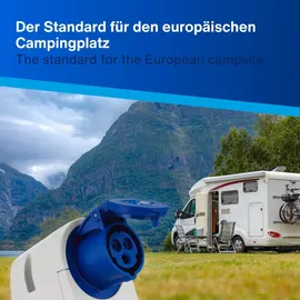 REV Ritter Einbausteckdose 16 A Blau 1 St.