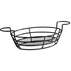 APS Servierkorb -BURGER + FRIES-39,5 x 20 cm, H: 11 cm