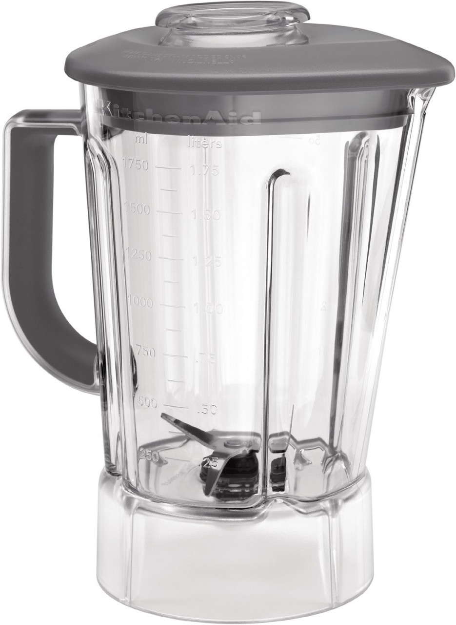 KitchenAid Polycarbonatbehälter 1,75 Küchenmaschinen-Zubehör transparent/weiß