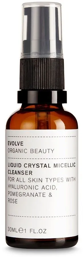 Evolve Liquid Crystal Micellic Cleanser 30ml Lotion 30 ml Unisex