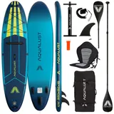 AQUALUST 10,6 iSUP Board 320 x 81 x 15 cm türkis