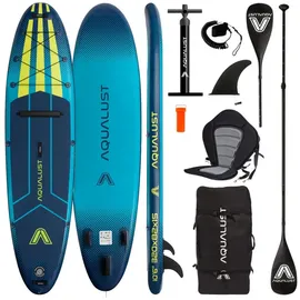 AQUALUST 10,6 iSUP Board 320 x 81 x 15 cm türkis
