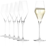 Stölzle Lausitz Quatrophil Champagnergläser 6er Set Gläser 6 ct