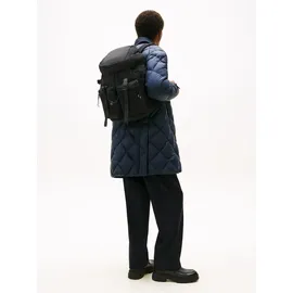 Tommy Hilfiger TH Travel Flap Backpack Schwarz