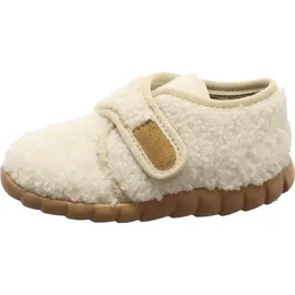 Fischer Markenschuh Mädchen Hausschuh flexi beige - Weiß, 26 EU