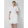 s.Oliver Minikleid 3D-Stickerei Weiß 44