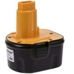 Powery Akku für Werkzeug Dewalt 12V DW9072 2000mAh