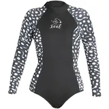 Xcel Axis 2 mm L/S Back Zip Springsuit - Neoprenbody - Whale Shark - Gr. 2