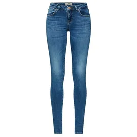 LTB Damen Jeans Nicole Skinny Fit Skinny Fit Yule Wash Normaler Bund Reißverschluss W 33 L 36