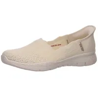SKECHERS Seager - Believe It Damen Beige/Weiß 41