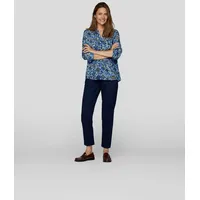 Rabe Langarmbluse blau 46