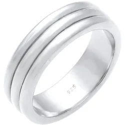 Elli PREMIUM Paarring Drei Ringe Trauring Hochzeit 925 Silber 60 Damen 