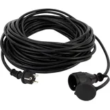 REV Ritter Verlängerungskabel IP44 25m schwarz