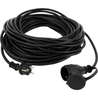 REV Ritter Verlängerungskabel IP44 25m schwarz