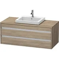 Duravit Ketho Waschtisch-Unterschrank KT675603535 120 x 55 cm, Eiche