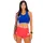 adidas Adizero Essentials Crop Sport-top Team Royal Blue S