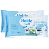 Hakle Feucht Ultra Sensitiv 42 Blatt Feuchtes Toilettenpapier Nachfüller (2er Pack)