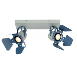 Lucide 17997/02/35 Spotleuchte Picto 2x5w | GU10 - blau, einstellbar, dimmbar