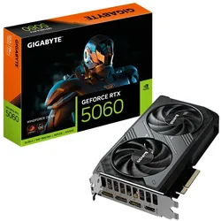 Gigabyte GeForce RTX 5060 8GB Windforce OC - 8GB GDDR7, HDMI, 3x DP