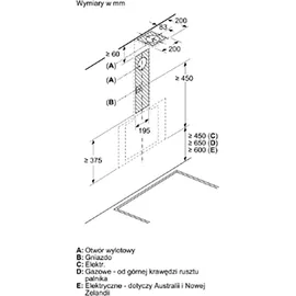 Bosch DWK65DK20 Kopffreihaube 43 cm