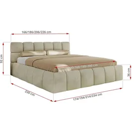 MKS Nira Classic 180 x 200 cm Beige