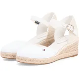 Tommy Hilfiger Mid Wedge Espad Closed Toe Damen Ecru 37
