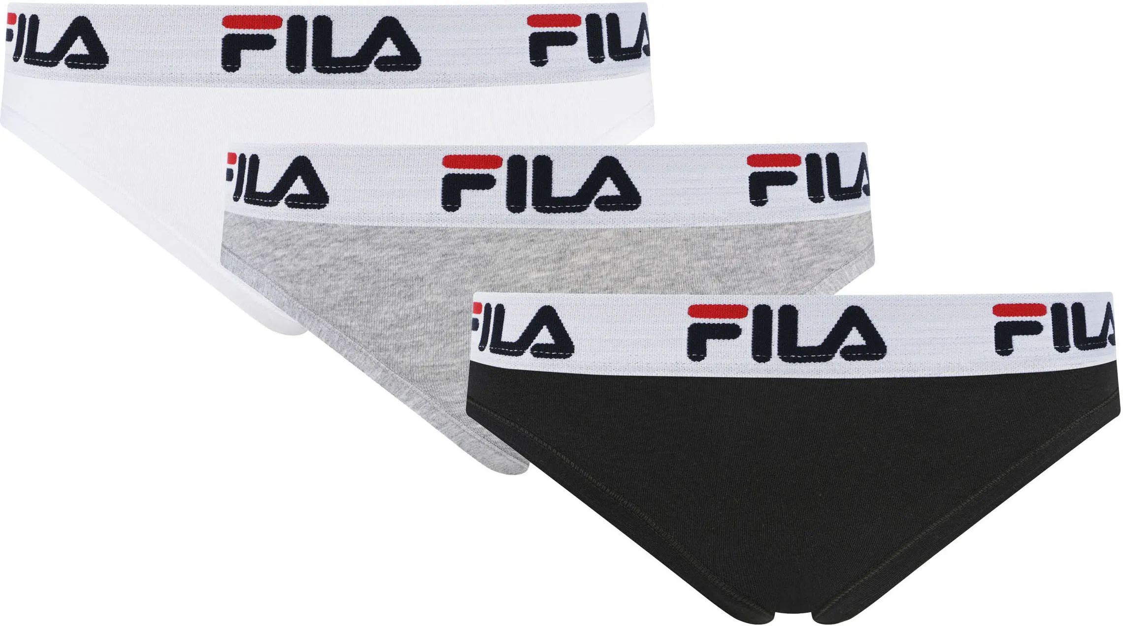 Fila String, (3er Pack), Woman String 3er Pack, Logobund Fila mix XL