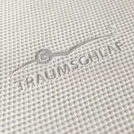 Traumschlaf Gelschaum Topper 80 x 190 cm weiß