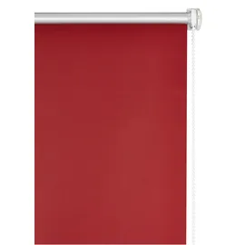K-HOME Seitenzugrollo Thermorollo 40 x 200 cm Rot