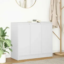 vidaXL Sideboard 85 x 34 x 76 cm Weiß