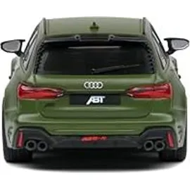 Solido 1:43 Audi RS6-R (olivengrün) – Hochdetailliertes Diecast-Modellauto im Sammler-Maßstab, Limitierte Edition, für Auto-Fans & Sammler - Grün