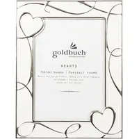 Goldbuch Hearts creme 13x18 Metallrahmen Portrait 960243